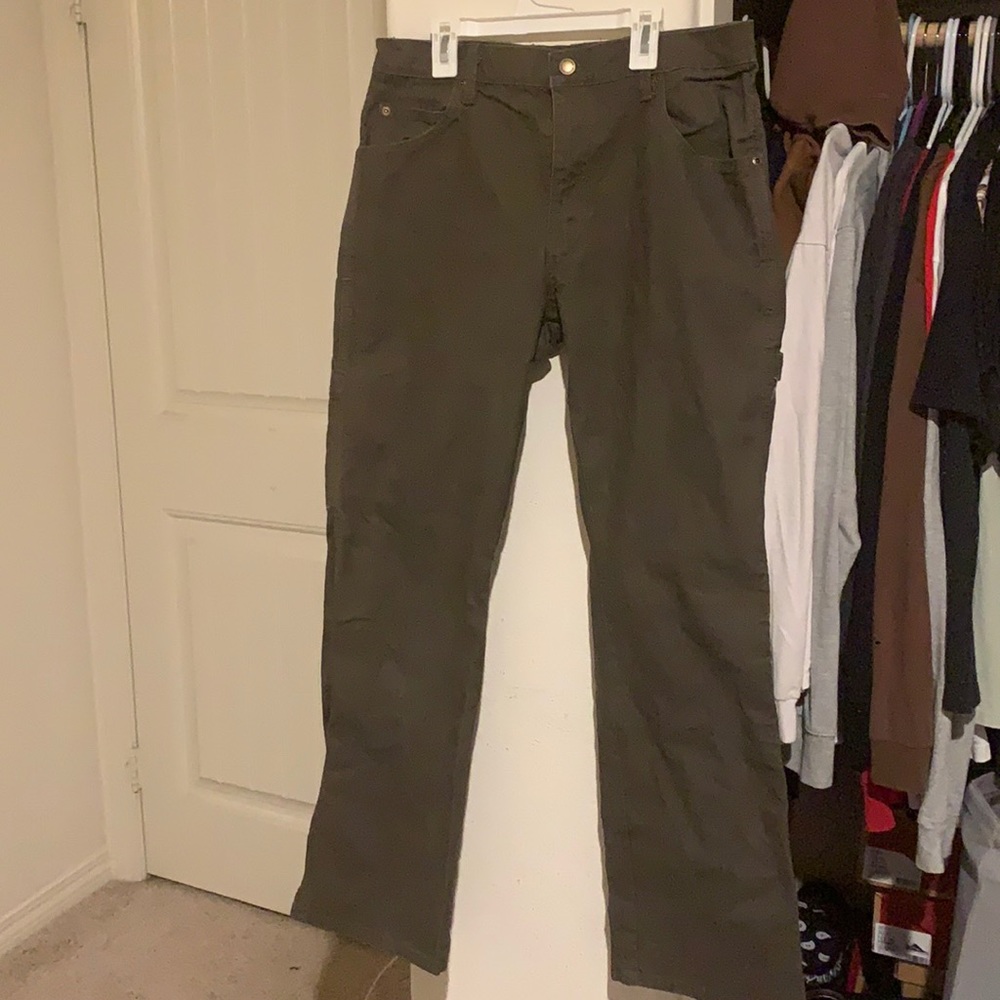army green carpenter dickies